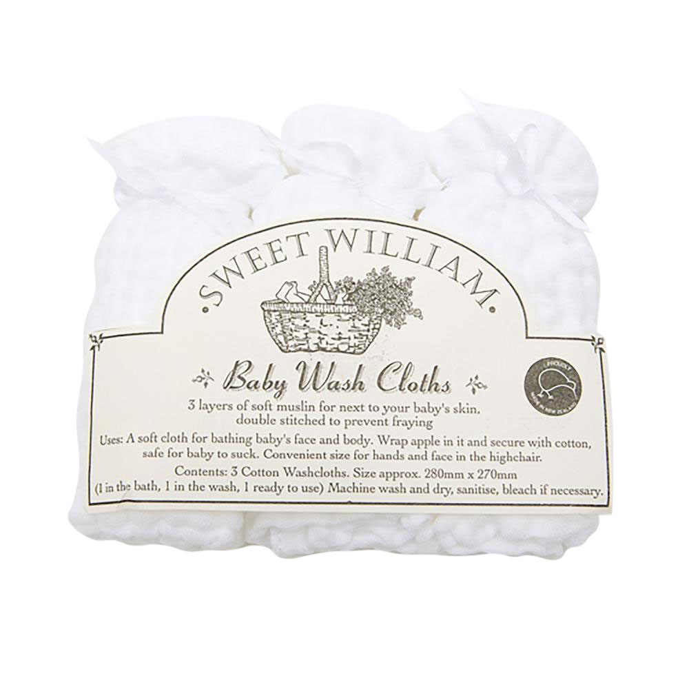 Sweet William Washcloths